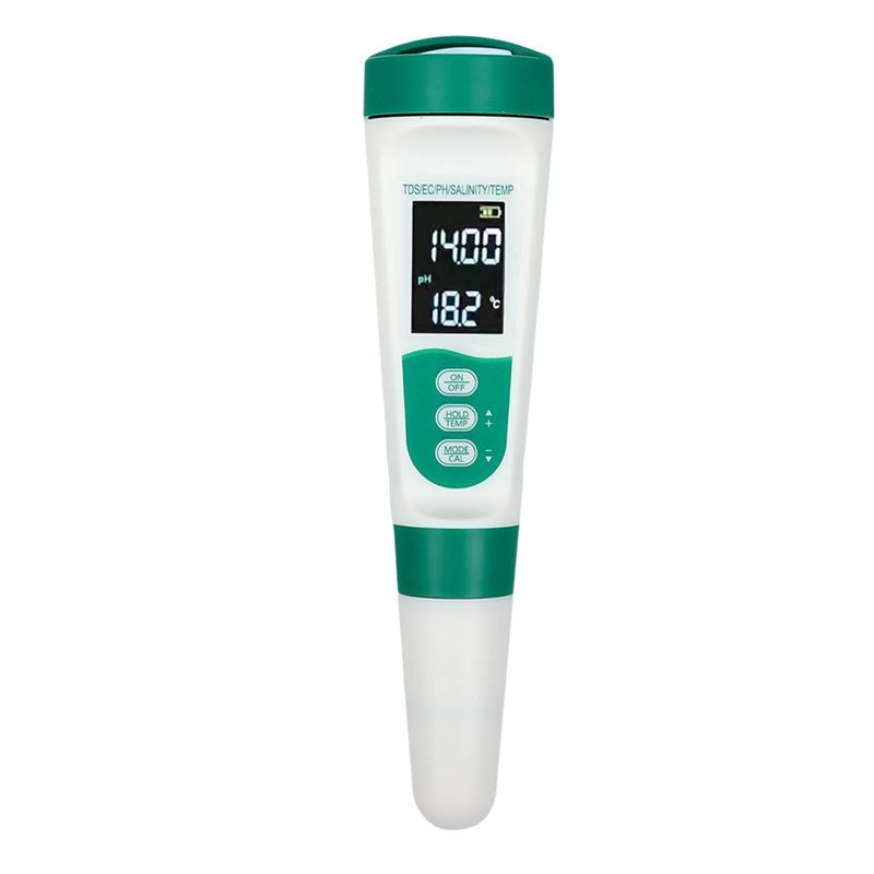 Ec Meter Digital - AT02-5 In1 Dijital PH Ölçer Son
