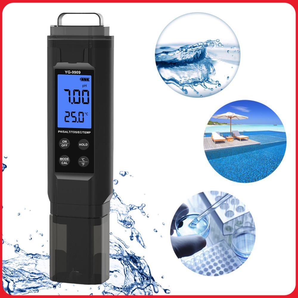 Ec Meter Digital - 5'i 1 arada Dijital Su Kalitesi