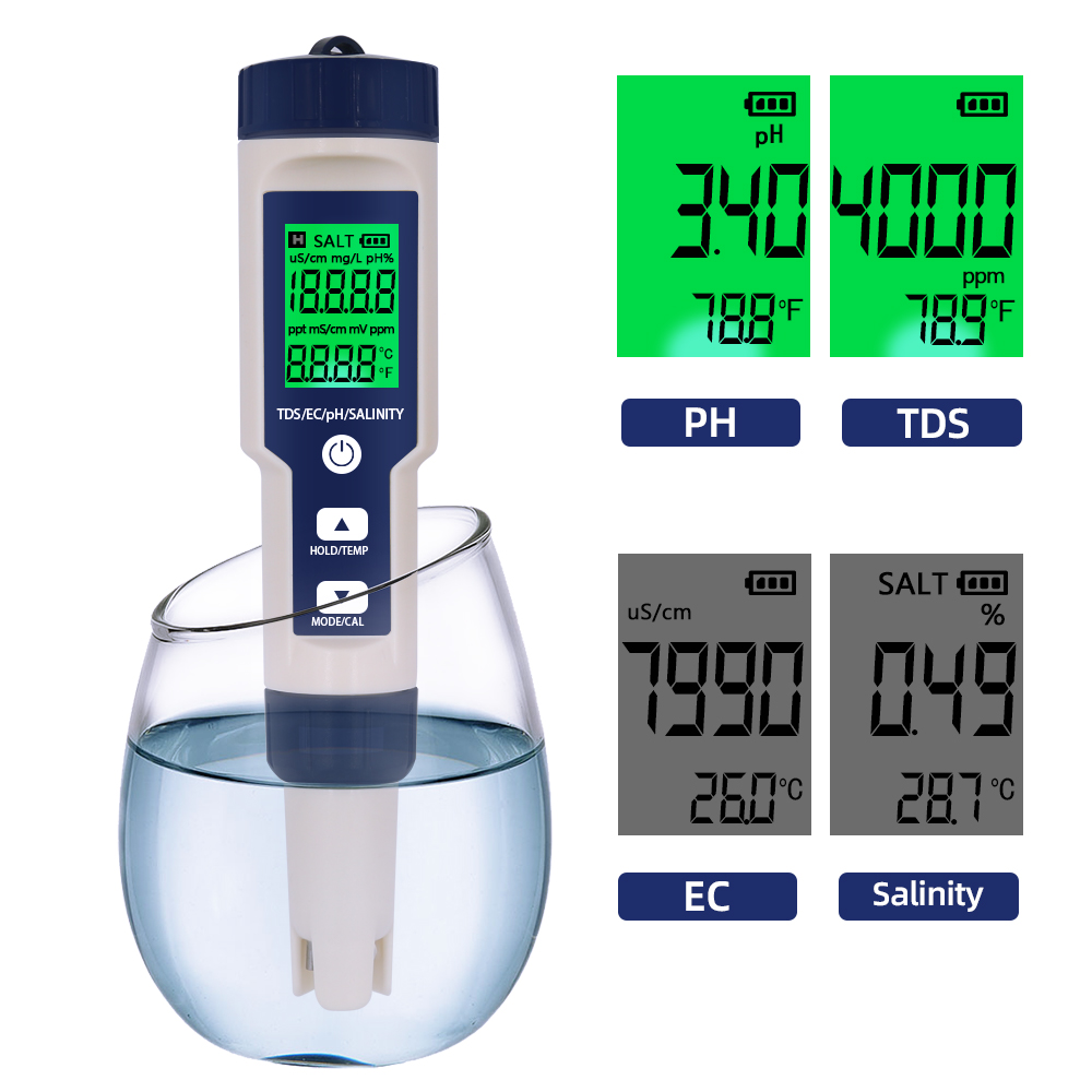 Ec Meter Digital - Profesyonel su kalitesi test cihazı 5