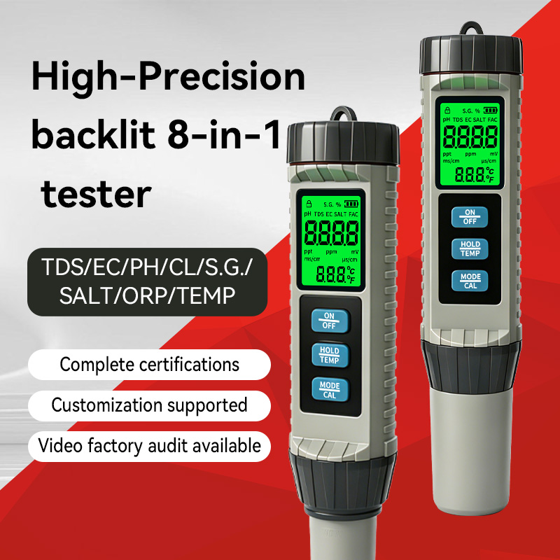 Ec Meter Digital - MF-X81 Taşınabilir Çok Fonksiyonlu Su Kalitesi