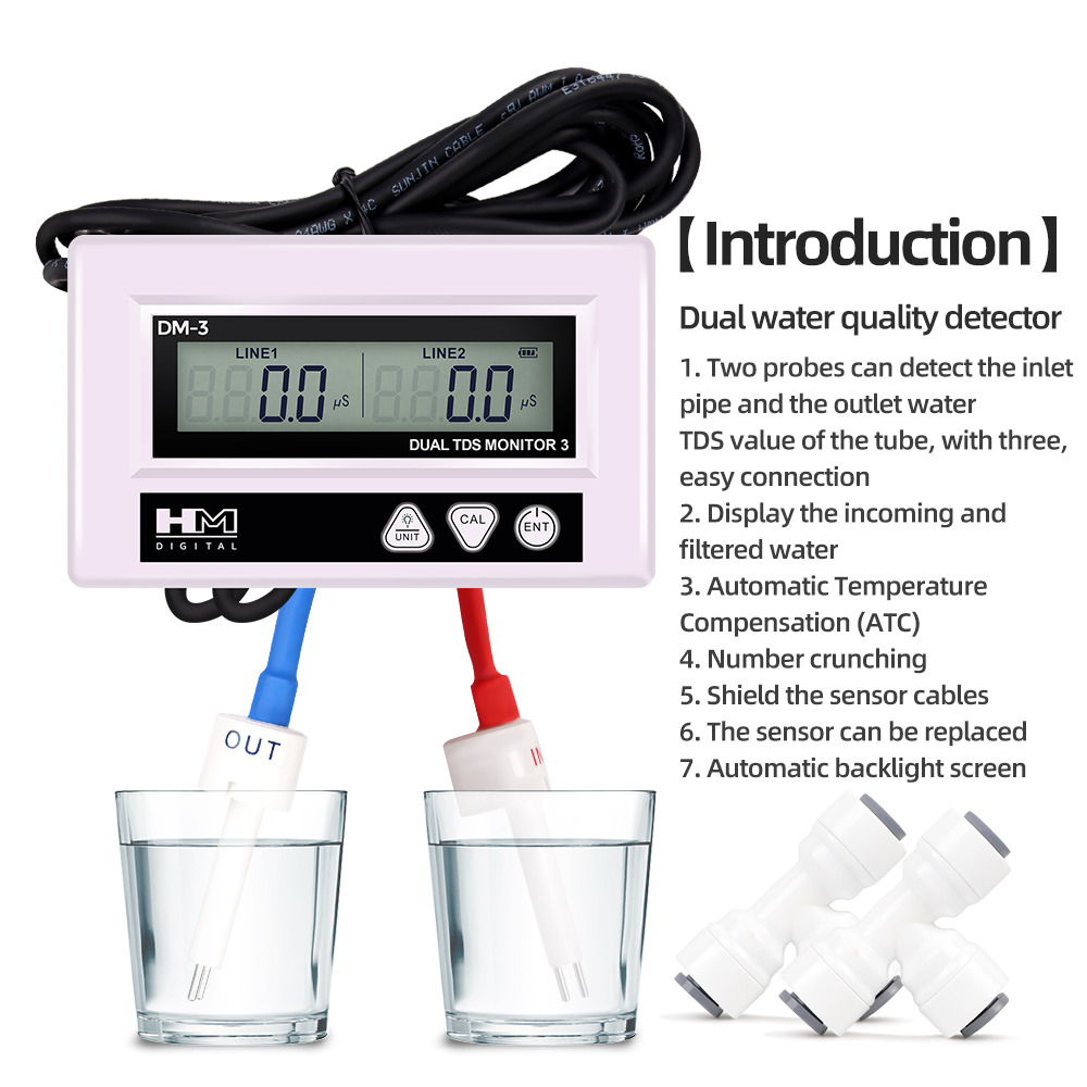 HM DM3 Online TDS EC su kalite - Ec Meter Digital incelemesi ve fiyatı