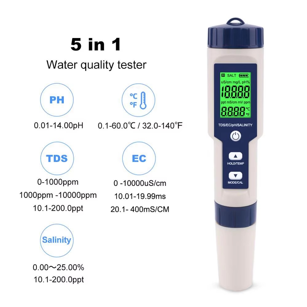 5'i 1 Arada Dijital PH TDS EC  - Ec Meter Digital incelemesi ve fiyatı