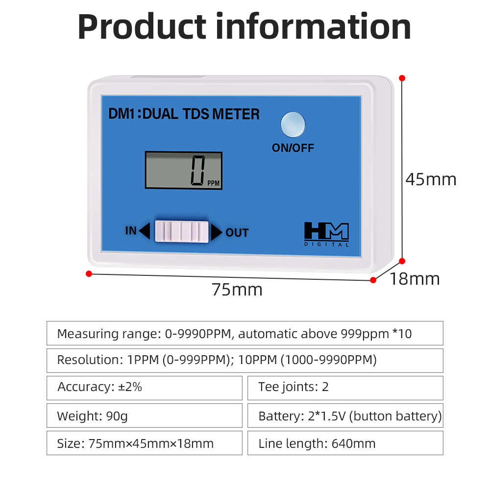 Dijital Su Kalitesi Test Cihaz - Ec Meter Digital incelemesi ve fiyatı