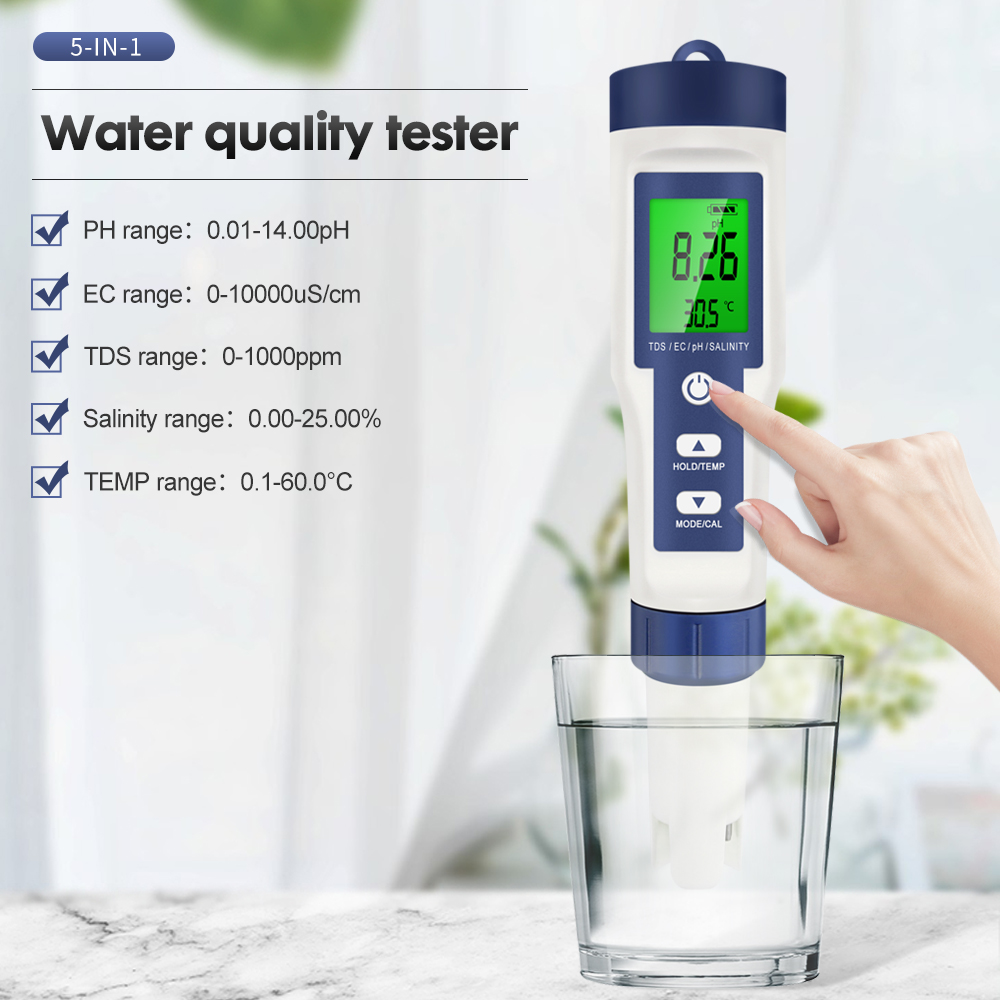 Profesyonel su kalitesi test c - Ec Meter Digital incelemesi ve fiyatı