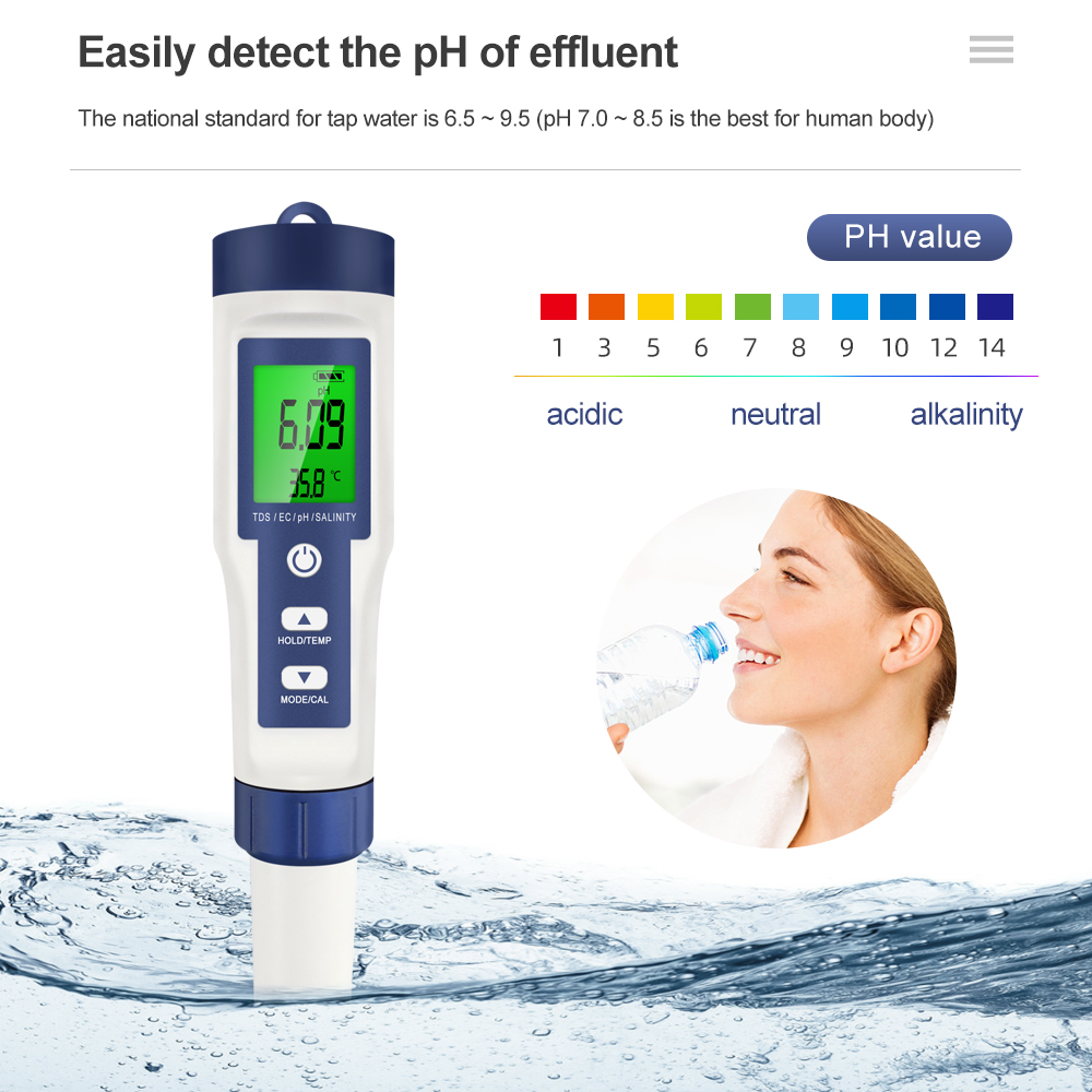 Profesyonel su kalitesi test c - Ec Meter Digital incelemesi ve fiyatı